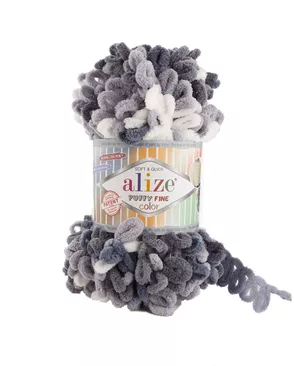 Пряжа Alize 'Puffy Fine Color' 100г. 14,5м. (100% микрополиэстер) (5925 секционный) арт. АРС-51480-1-АРС0001226594 Пряжа Alize 'Puffy Fine Color' 100г. 14,5м. (100% микрополиэстер) (5925 секционный) арт. АРС-51480-1-АРС0001226594