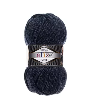 Пряжа ALIZE 'SUPERLANA MIDI' 100гр. 170м (25% Шерсть - 75% Акрил) (805 темно синий жаспе) арт. АРС-51965-1-АРС0001227048 Пряжа ALIZE 'SUPERLANA MIDI' 100гр. 170м (25% Шерсть - 75% Акрил) (805 темно синий жаспе) арт. АРС-51965-1-АРС0001227048