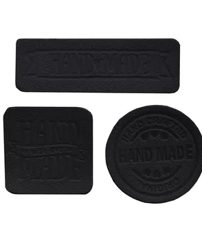 44 Набор термоаппликаций Hand Made из кожи: квадр.№5 - 1шт. круг№2 - 1шт. прямоуг.№3 - 1шт, 100%кожа (43 черный) арт. АРС-52820-1-АРС0001220608 44 Набор термоаппликаций Hand Made из кожи: квадр.№5 - 1шт. круг№2 - 1шт. прямоуг.№3 - 1шт, 100%кожа (43 черный) арт. АРС-52820-1-АРС0001220608