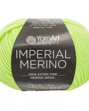 Пряжа YarnArt 'Imperial Merino' 50гр 100м (100% тонкая мериносовая шерсть) (3330 салатовый) арт. АРС-58804-1-АРС0001290448