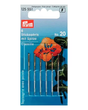 Иглы вышивальные острые PRYM 125551 №20 арт. АРС-18952-1-АРС0000826909 Иглы вышивальные острые PRYM 125551 №20 арт. АРС-18952-1-АРС0000826909