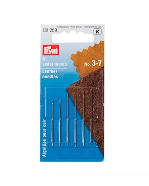 Иглы для кожи PRYM 131259 №3-7 арт. АРС-19023-1-АРС0000827364