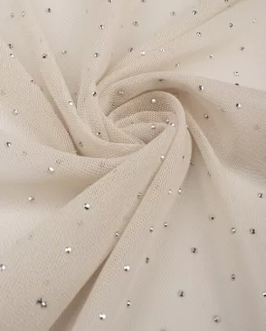 Сетка-стрейч со стразами арт. ТСС-45-2-24378.002 Сетка-стрейч со стразами арт. ТСС-45-2-24378.002