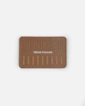 Декоративный элемент "TREND FASHION" экокожа р.3х4,5см уп.10шт арт. ШФНЛ-51-1-49370