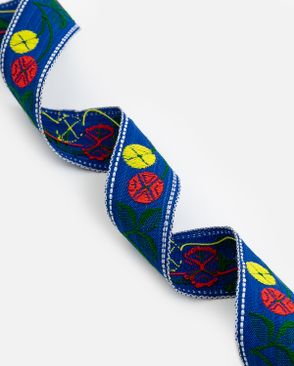 Тесьма жаккард "Лютики" ш.2,5см (14м) арт. ТЖО-144-3-45722.003