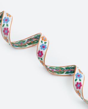 Тесьма жаккард ш.1,3см (20,1м) арт. ТЖО-161-5-45704.005