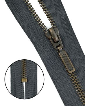 Молния металл н/р Т5 13см уп.10шт арт. ММК-341-1-44855.001
