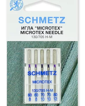 Иглы микротекс набор Schmetz арт. ИМК-13-1-42567 Иглы микротекс набор Schmetz арт. ИМК-13-1-42567