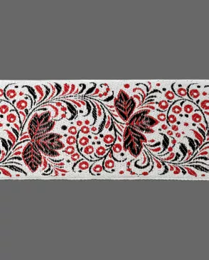 Лента жаккард ш.6,5см 25м арт. ТЖО-189-4-44032.002