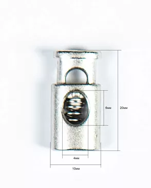 Зажим металлический металл 50шт арт. ПРС-1150-3-ПРС0030268