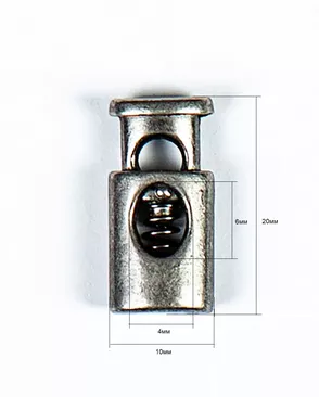 Зажим металлический металл 50шт арт. ПРС-1150-5-ПРС0030577
