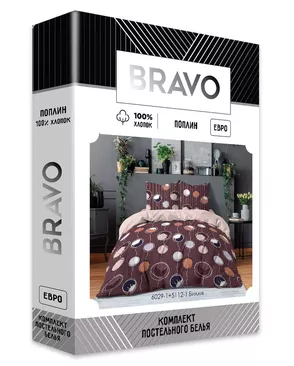 КПБ Евро BRAVO Collection нав.70*70 м.261 рис.6029-1+5112-1 Билли арт. ТДИВН-5188-1-ТДИВН0147222