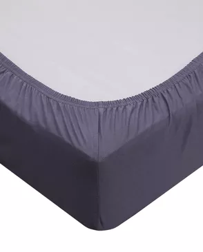 Простыня УЗБ трикотаж 160*200*20 дымч арт. ТДИВН-5716-1-ТДИВН0154403