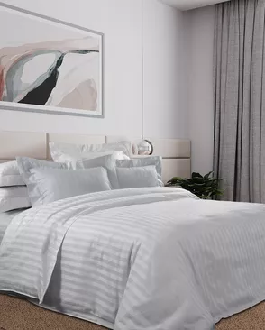 Серебро КПБ Евро 2 (Король) 4 нав арт LK8326UV арт. ТЕКСД-26948-1-ТЕКСД0026949