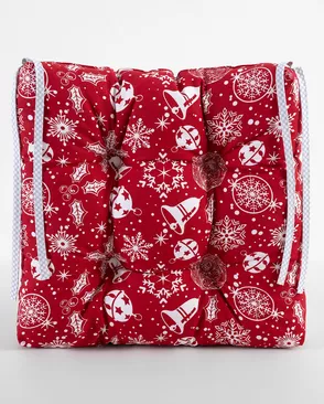 Снежинки 1 красн подушка декор на стул 40*40*6 из рогожки 903 арт. ТЕКСД-29620-1-ТЕКСД0029621 Снежинки 1 красн подушка декор на стул 40*40*6 из рогожки 903 арт. ТЕКСД-29620-1-ТЕКСД0029621