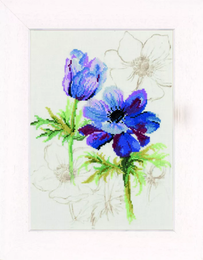 Набор для вышивания "Blue anemones" арт. ГЕЛ-5734-1-ГЕЛ0074735 - рис. 4