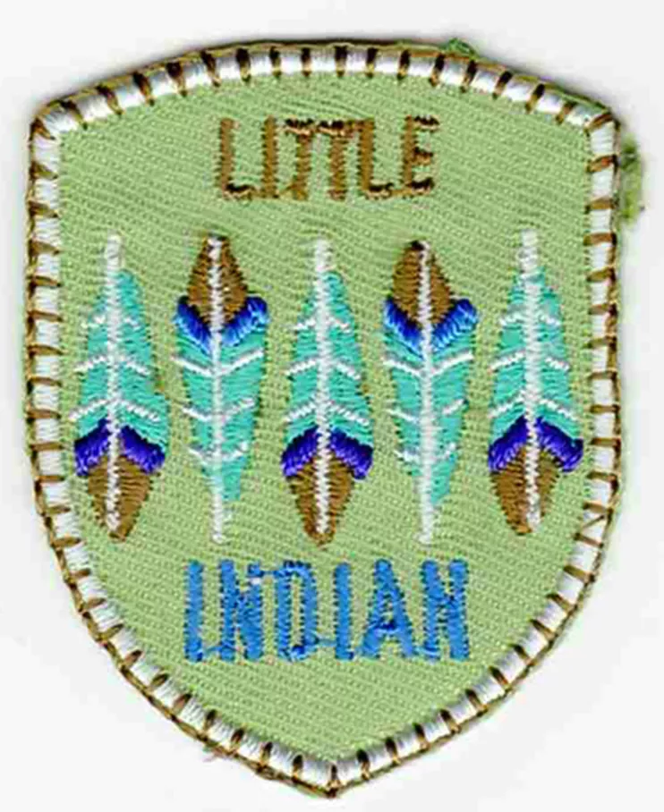 Термоаппликация HKM "Little Indian Button grn" арт. ГЕЛ-4505-1-ГЕЛ0085878 - рис. 4