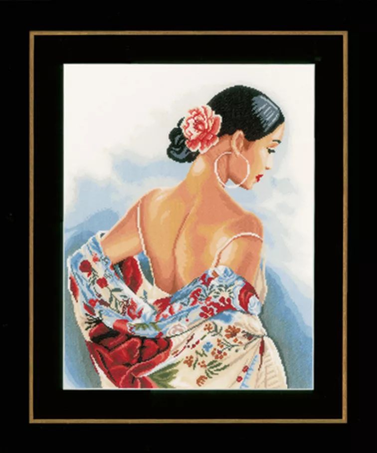 Набор для вышивания "Flower scarf" арт. ГЕЛ-7957-1-ГЕЛ0086738 - рис. 4