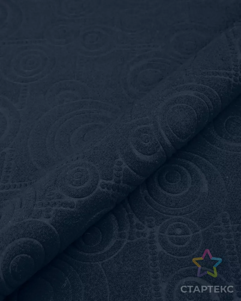 Пальтовая жаккард стрейч арт. ПТ-370-3-25535.003 - рис. 1