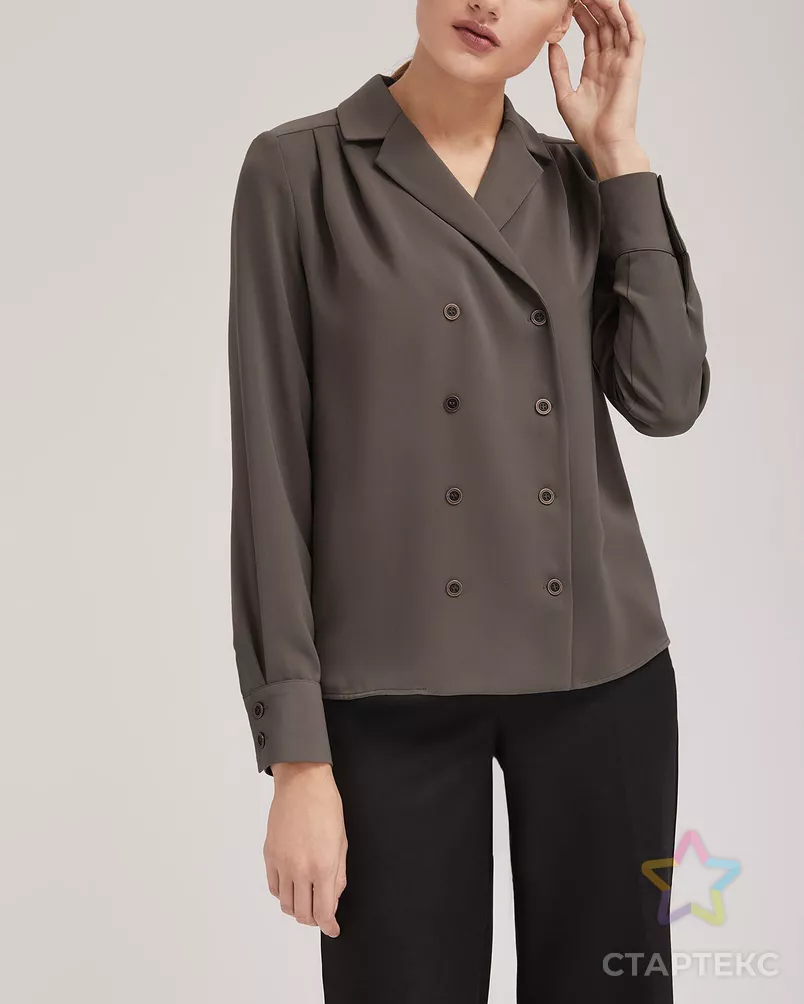 Заказать Костюмная стрейч Сутинг арт. КО-55-48-9211.005 в undefined - рис. 6