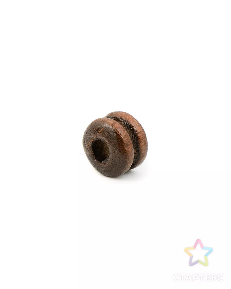 Бусы дерево р.0,5х0,6 см арт. БДЕ-30-1-30286 - рис. 2