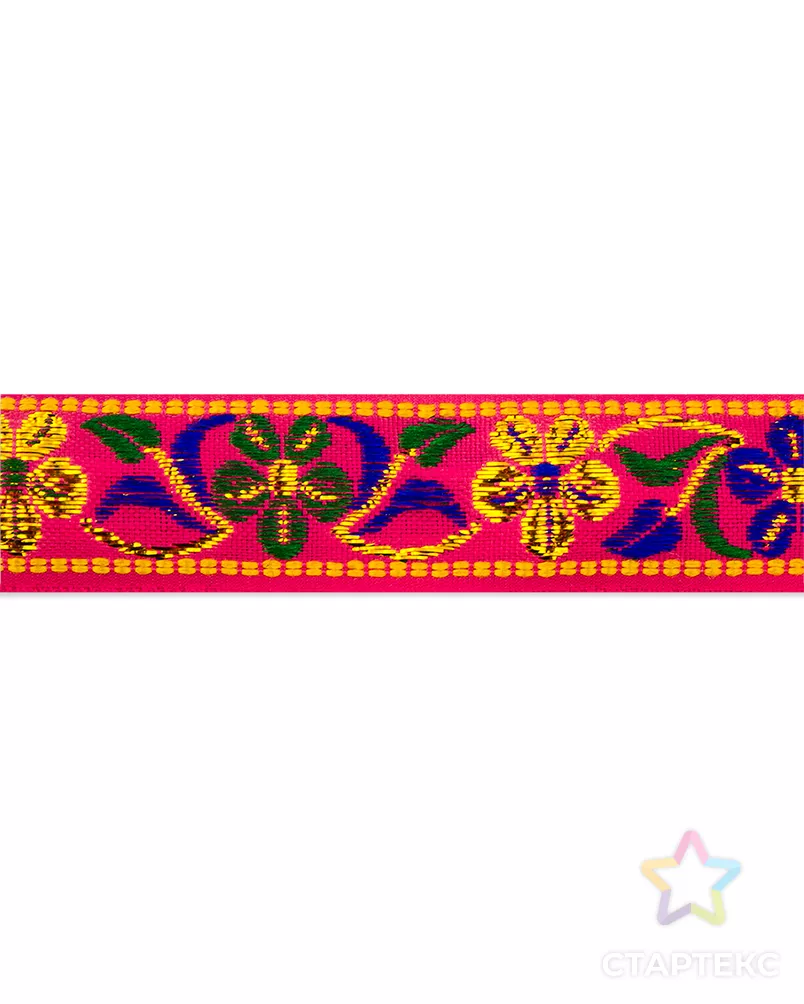 Тесьма жаккард ш.2,2см (7м) арт. ТЖО-116-5-37951.005 - рис. 1
