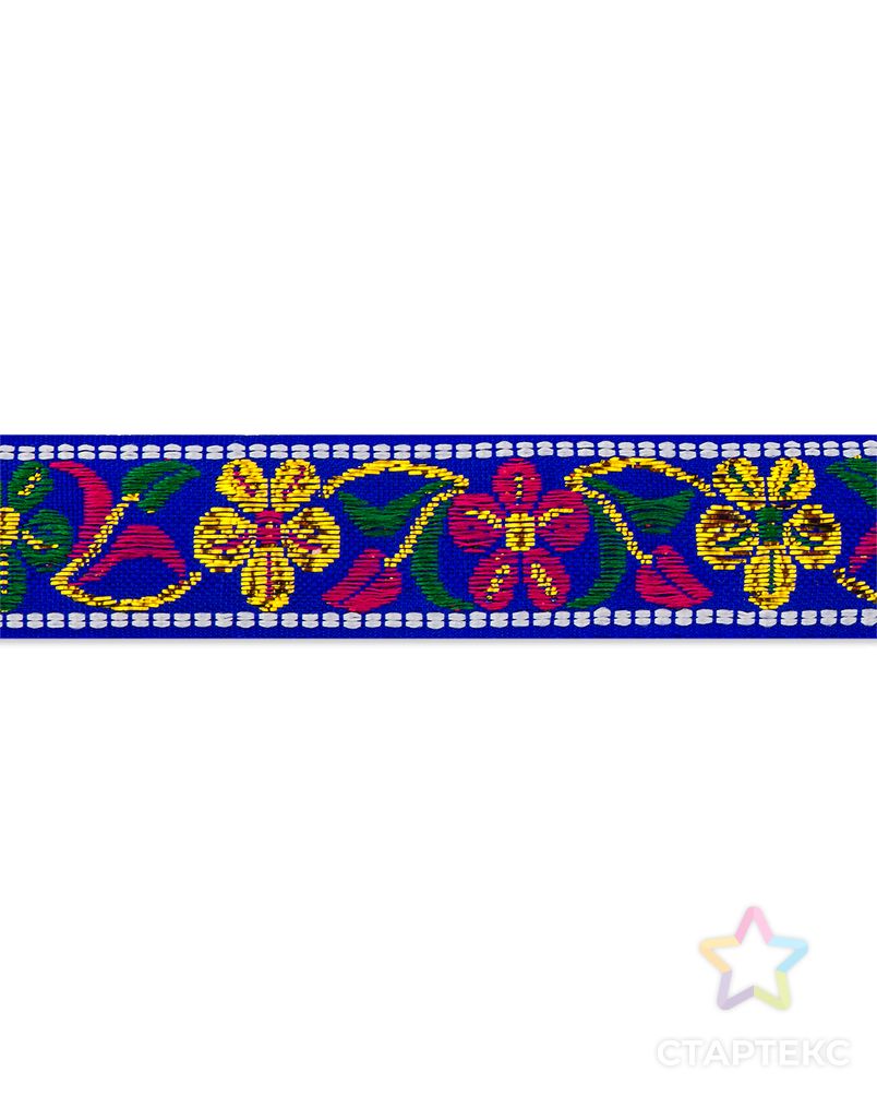 Тесьма жаккард ш.2,2см (7м) арт. ТЖО-116-8-37951.008 - рис. 1