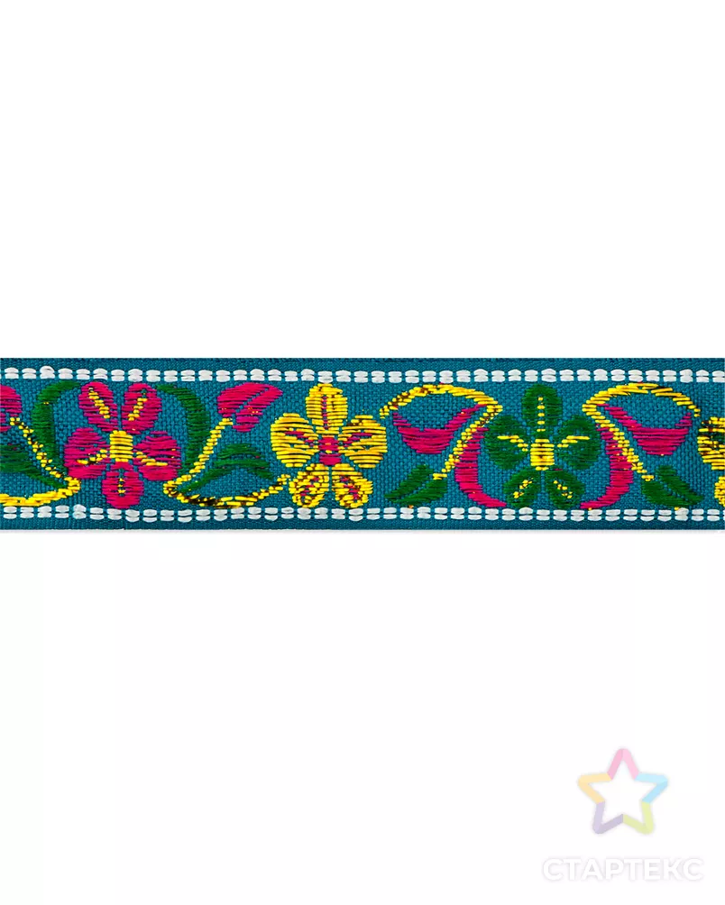 Тесьма жаккард ш.2,2см (7м) арт. ТЖО-116-3-37951.003 - рис. 1