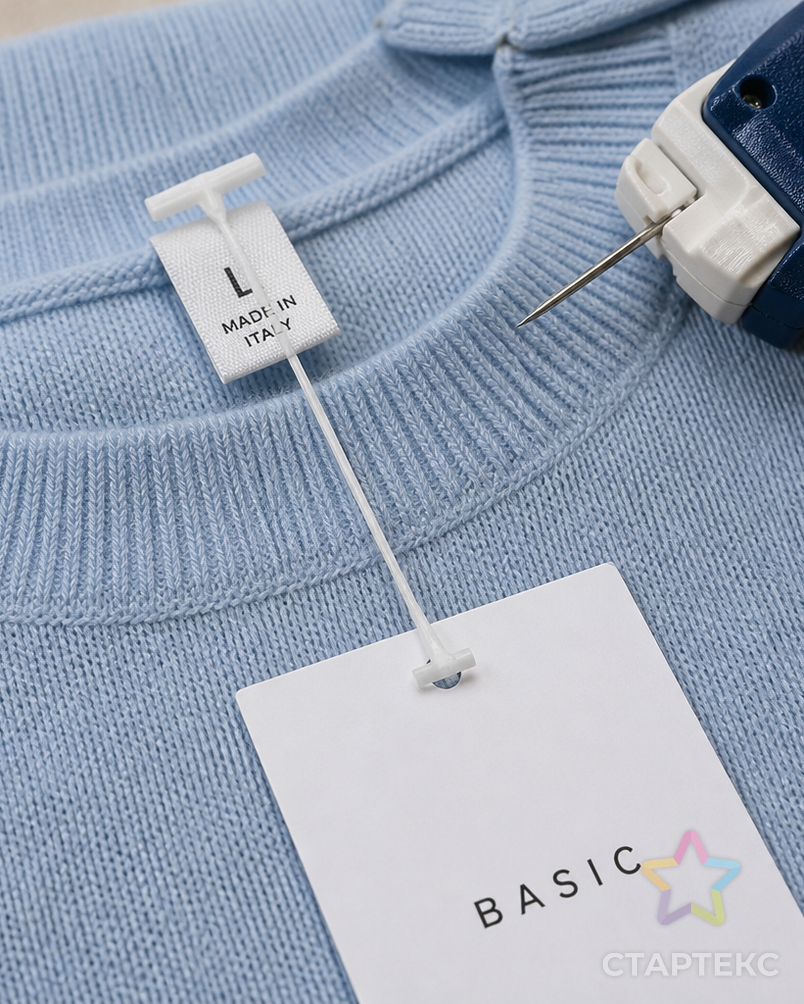 Хвосты для этикет-пистолета дл.6,5 см ~5000 шт. арт. ИШК-85-1-31368 - рис. 4