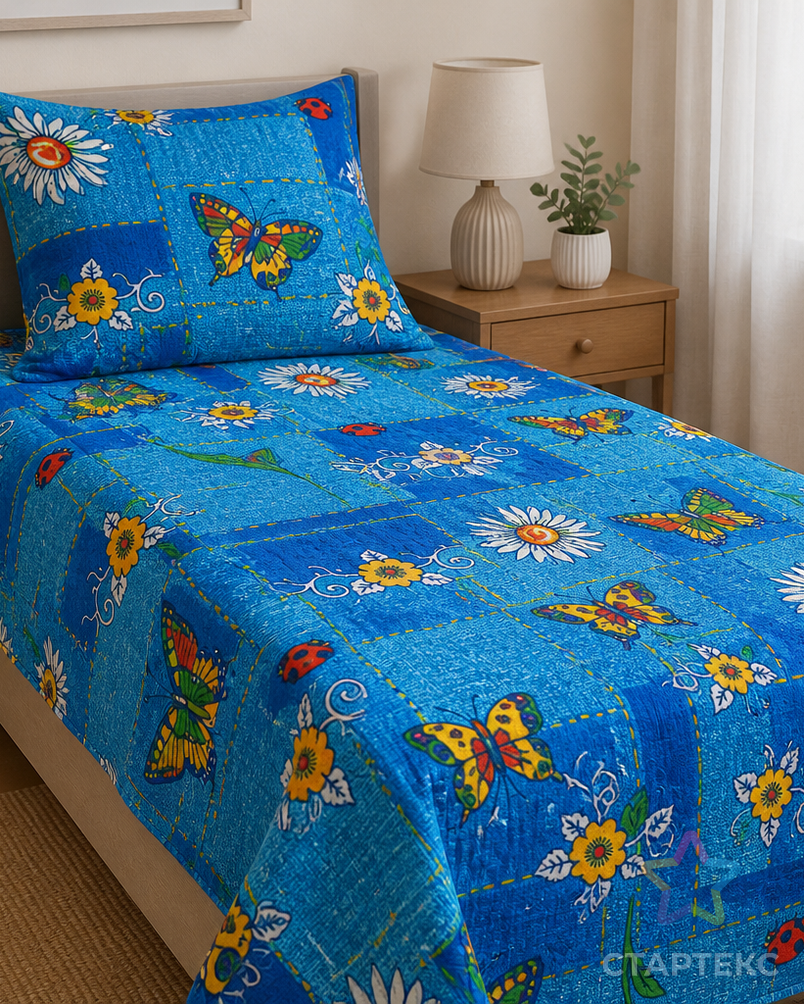 Джинса ромашки (Бязь 150 см) арт. БХ-405-1-Б00525.041 - рис. 3