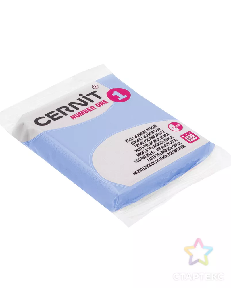 CE0900056 Пластика полимерная запекаемая 'Cernit № 1' 56-62 гр. (212 голубой барвинок) арт. АРС-9631-1-АРС0001169364 - рис. 2