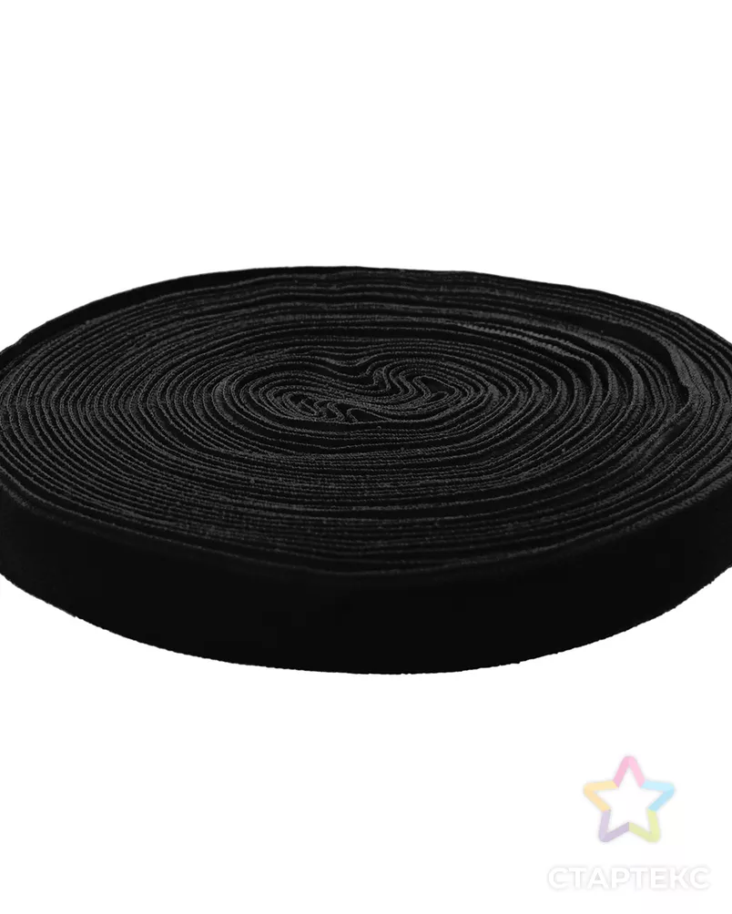 С3513Г17 Лента бархатная рис. 8319 20мм*10м (20 черный) арт. АРС-44233-1-АРС0001241855 - рис. 1
