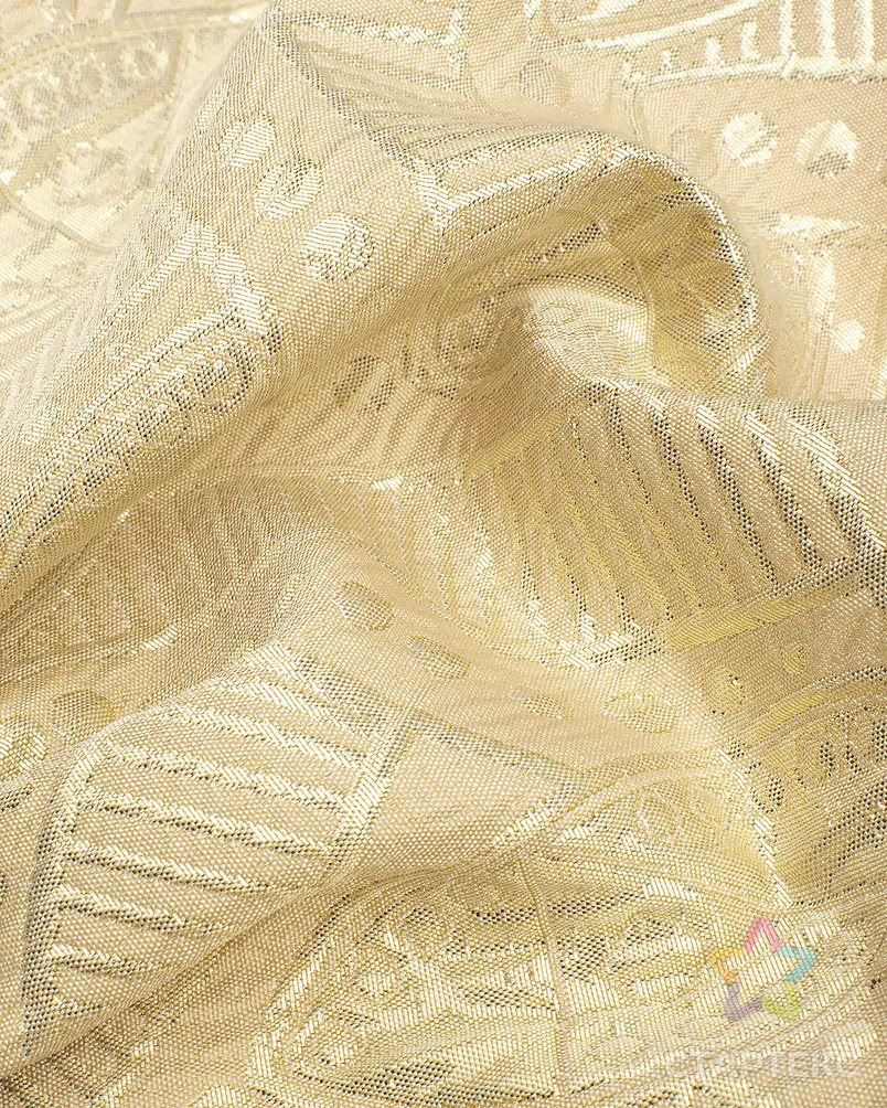 Жаккард с люрексом арт. ЛЮ-109-2-25754.006 - рис. 2