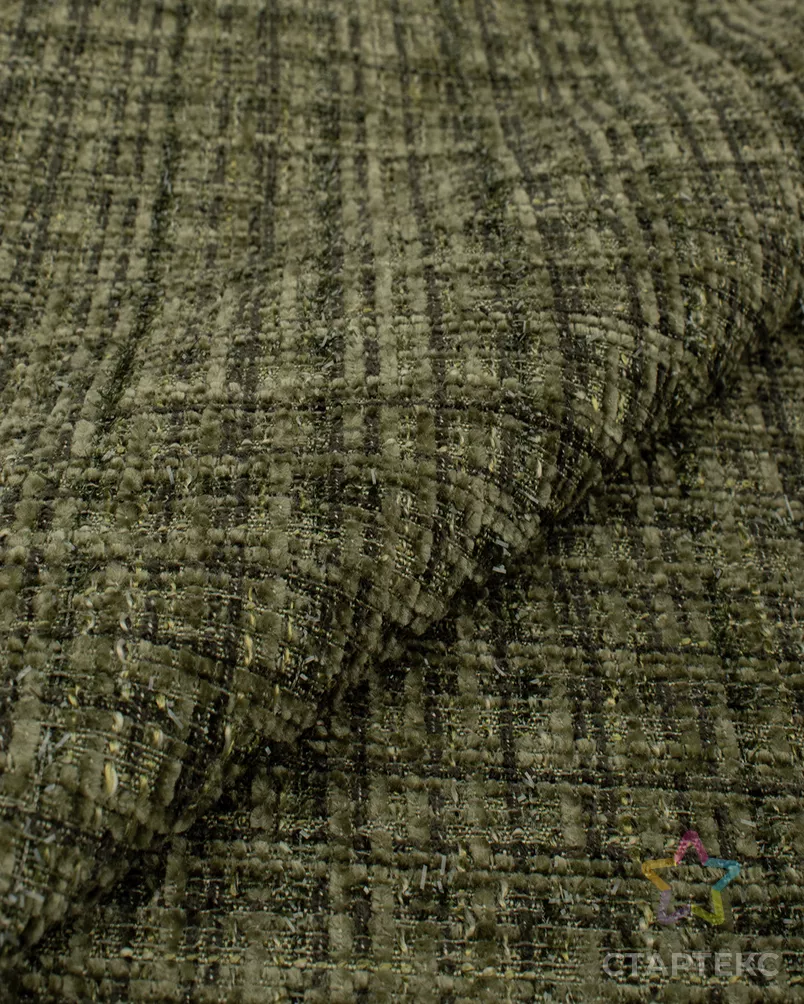 Букле велюр с люрексом арт. БКЛ-44-2-24381.002 - рис. 1