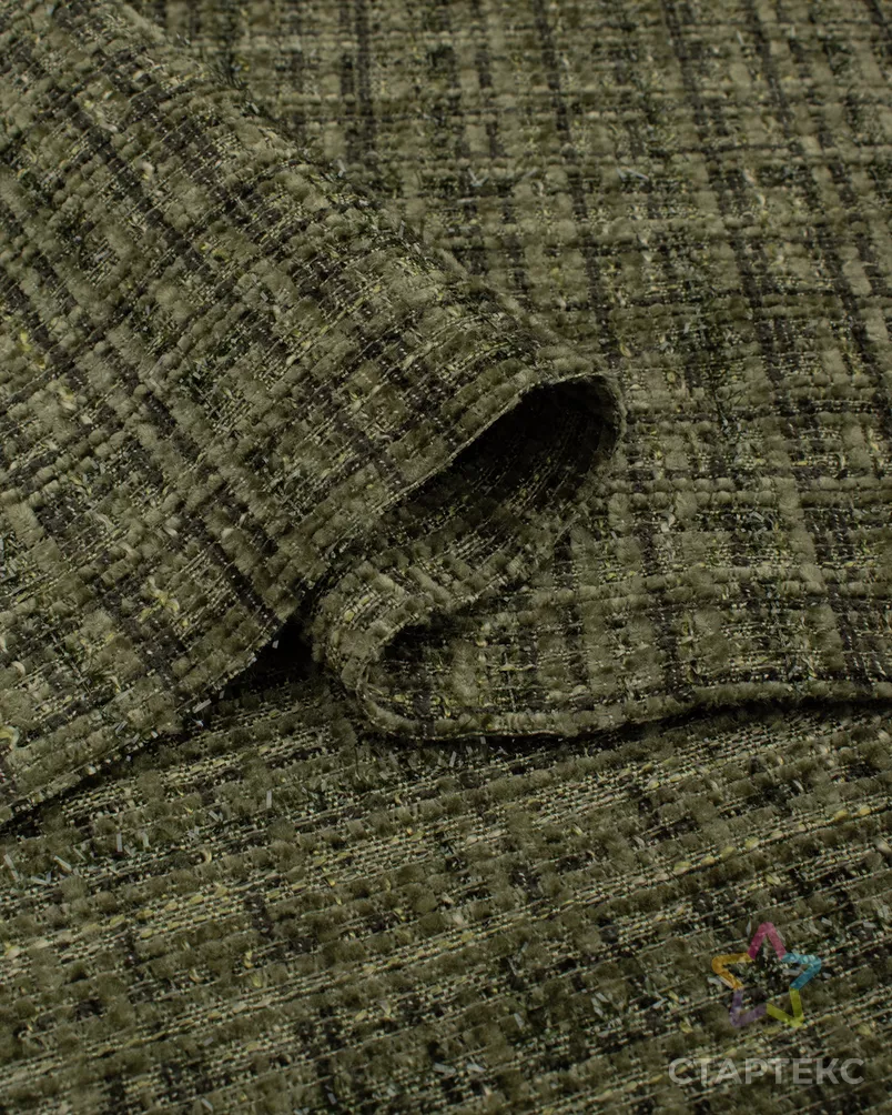 Букле велюр с люрексом арт. БКЛ-44-2-24381.002 - рис. 3