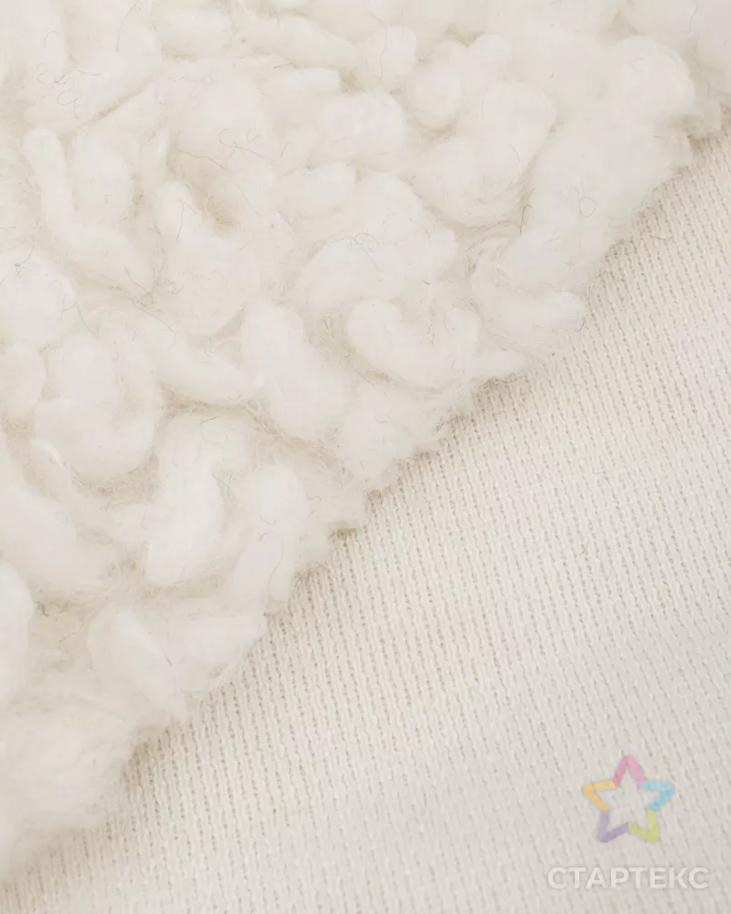 Мех на трикотаже Bublle арт. МХ-137-1-23541.001 - рис. 3