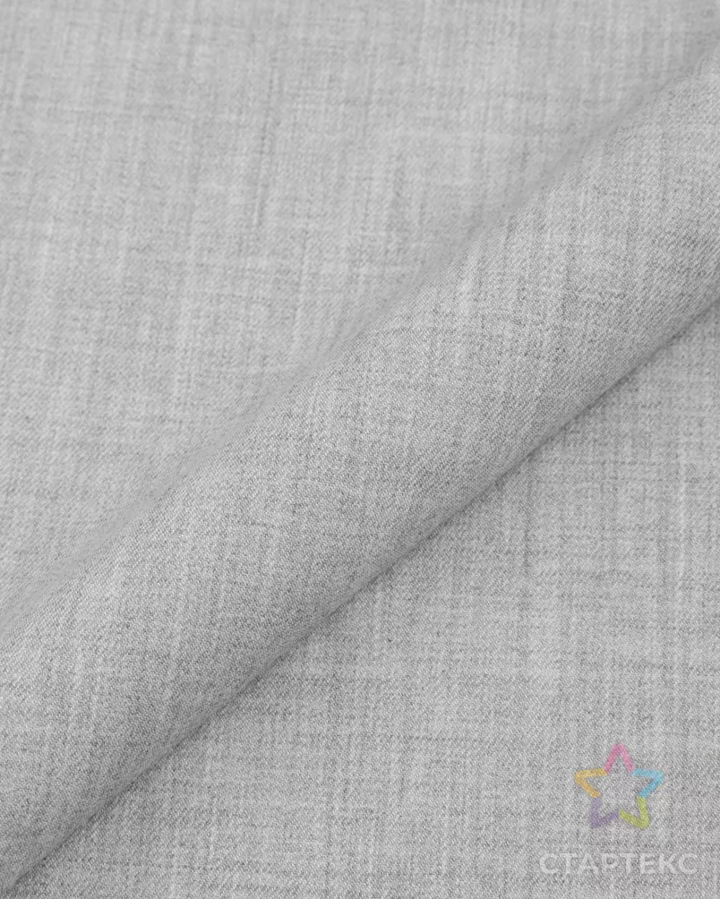 Костюмная поливискоза стрейч меланж арт. КМ-81-1-25866.001 - рис. 1 Костюмная поливискоза стрейч меланж арт. КМ-81-1-25866.001 - рис. 1