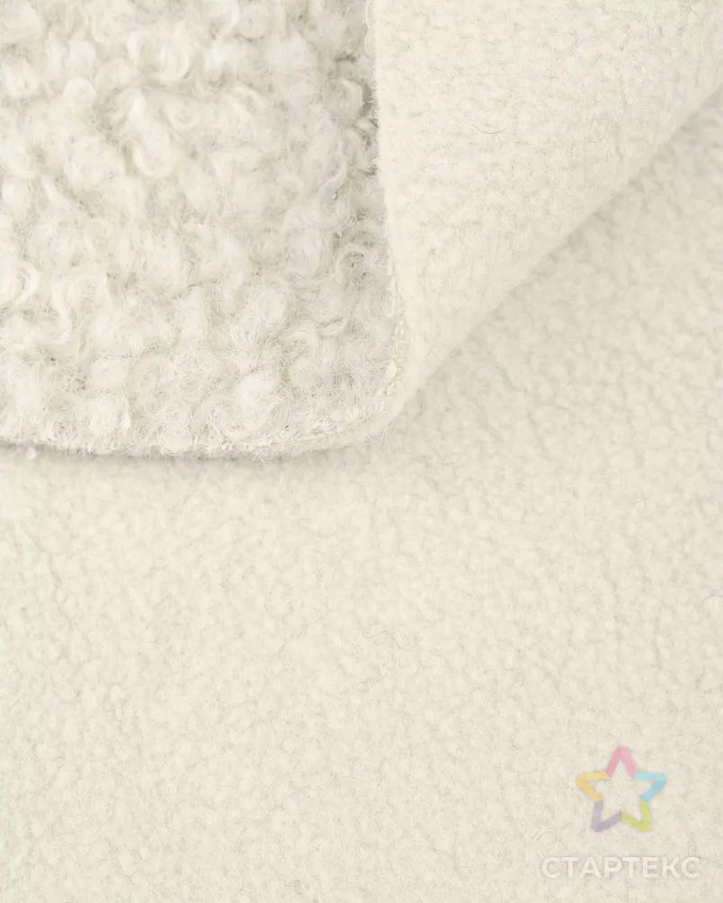 Мех Тедди на флисе 400гр/м.кв. арт. МХ-245-6-26236.006 - рис. 3
