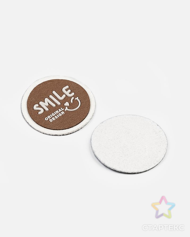 Декоративный элемент "SMILE ORIGINAL DESIGN" фетр д.3,5см 1000шт арт. ШФНЛ-41-1-48958 - рис. 4
