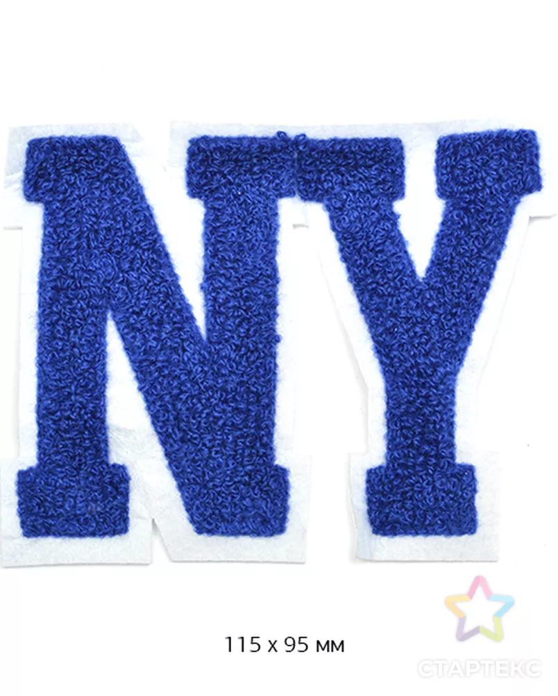 Аппликации пришивные махровые NY цв.синий 10 шт 11,5х9,5 см (в упаковке 10 шт.) арт. МГ-114626-1-МГ0583548 - рис. 1 Аппликации пришивные махровые NY цв.синий 10 шт 11,5х9,5 см (в упаковке 10 шт.) арт. МГ-114626-1-МГ0583548 - рис. 1