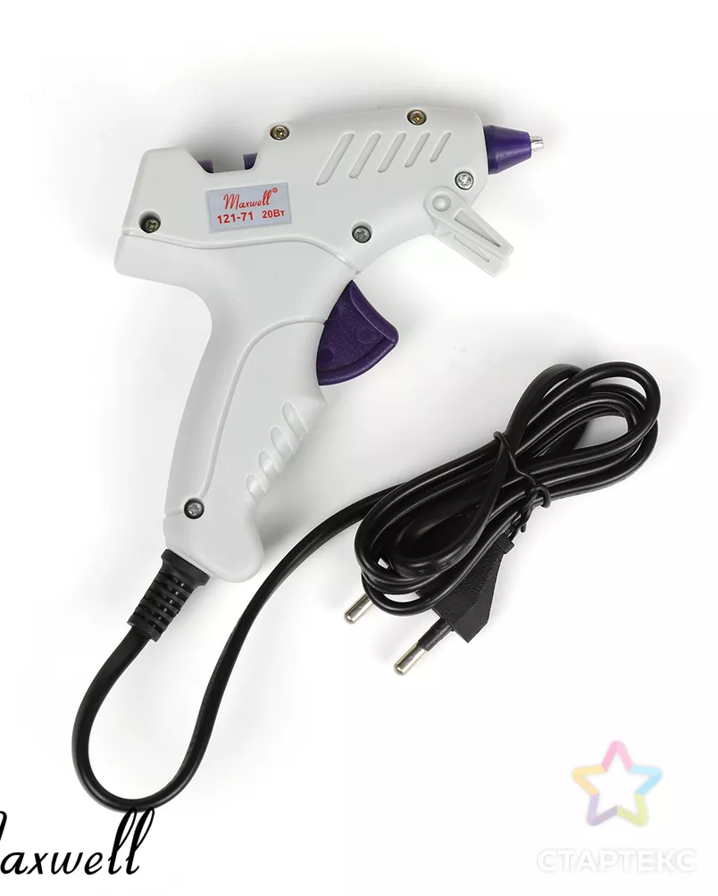 Клеевой пистолет d 7,2мм 20W Maxwell Premium 121-71 арт. МГ-113178-1-МГ0990937 - рис. 1