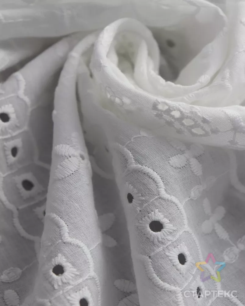 Ришелье однотонный арт. ШТЕ-216-1-25600.001 - рис. 4