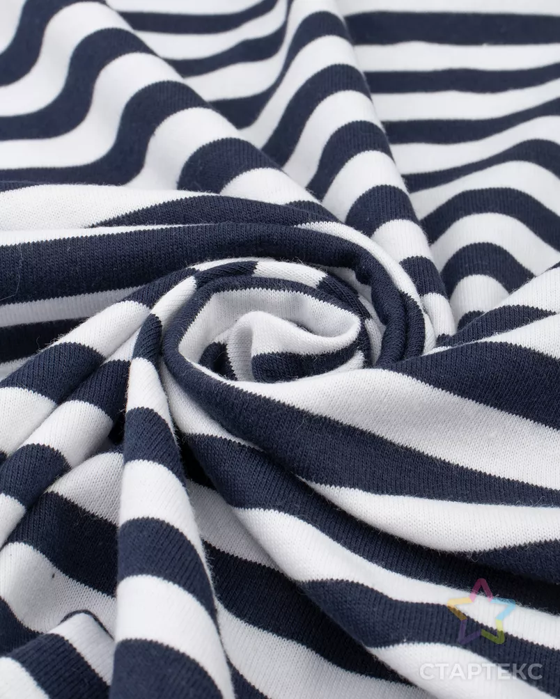 Кулирка тельняшка 1см Open End арт. ТКП-19-1-22618.001 - рис. 1
