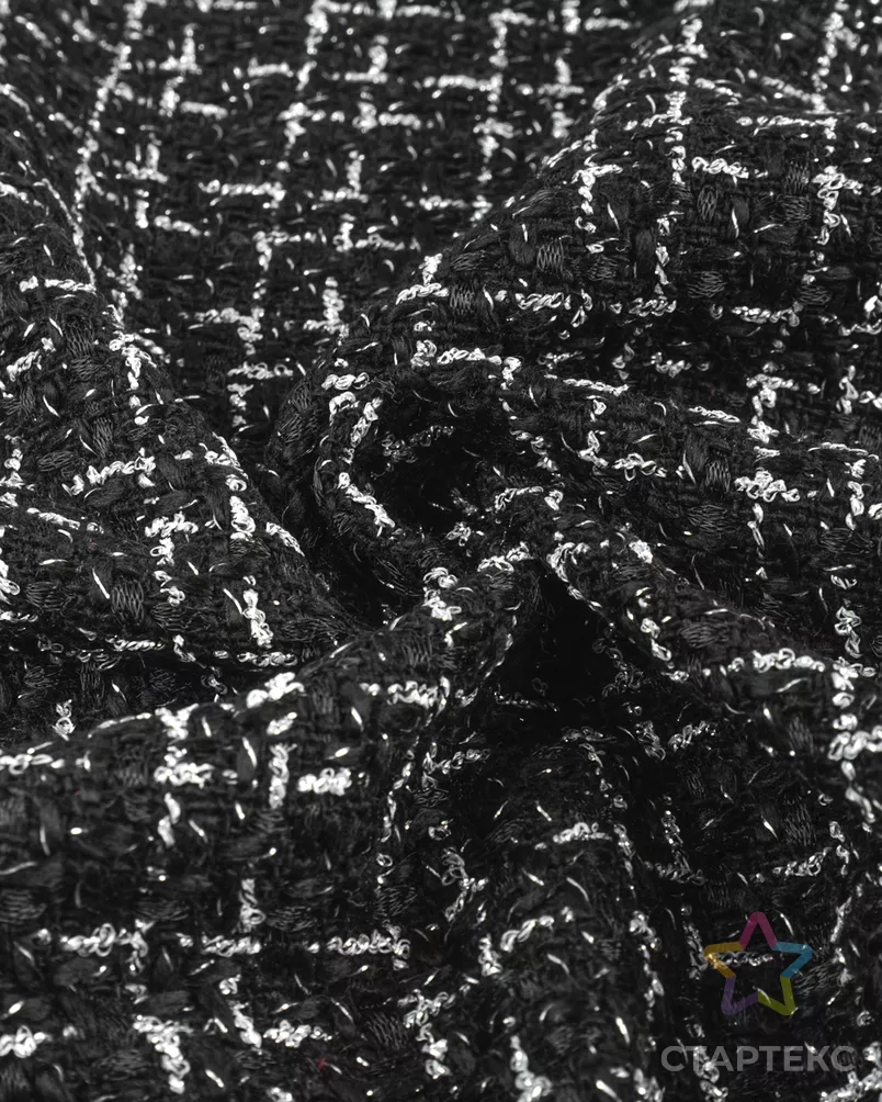Букле Селин с люрексом арт. БК-517-1-24597.001 - рис. 5
