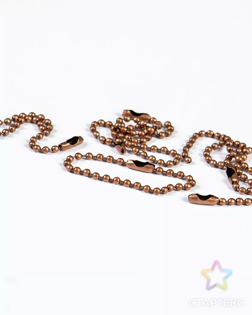 Цепочка-биркодержатель 100мм металл (100шт) арт. ПРС-890-4-ПРС0032222 - рис. 5
