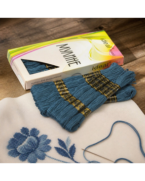 Нитки мулине IDEAL (100% хлопок) 24х8м цв.523 арт. МГ-25852-1-МГ0207484