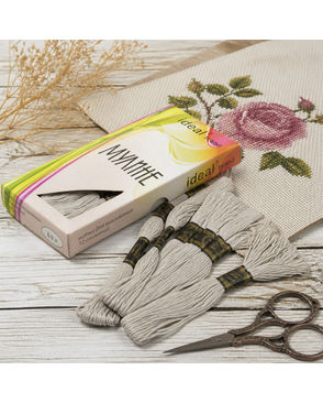 Нитки мулине IDEAL (100% хлопок) 24х8м цв.365 арт. МГ-31973-1-МГ0236061