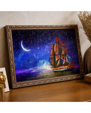 Рисунок на ткани (Бисер) КОНЁК Звездопад 25х65 см арт. МГ-67401-1-МГ0751353