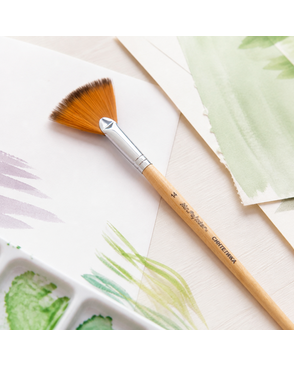 Кисти синтетика "Mr.Painter" SBW 202-14 веерная 5 шт длинная ручка арт. ГММ-1023-1-ГММ0025588