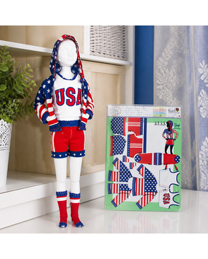 Наборы для изготовления игрушек "DressYourDoll" Одежда для кукол №4 арт. ГММ-2894-2-ГММ0042347
